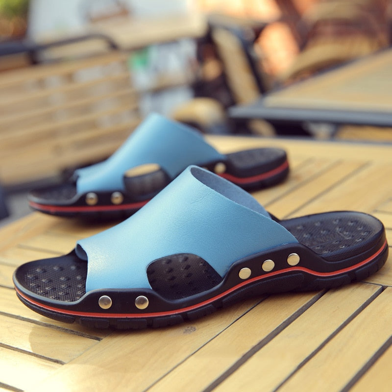 Genuine Leather Men Sandals
