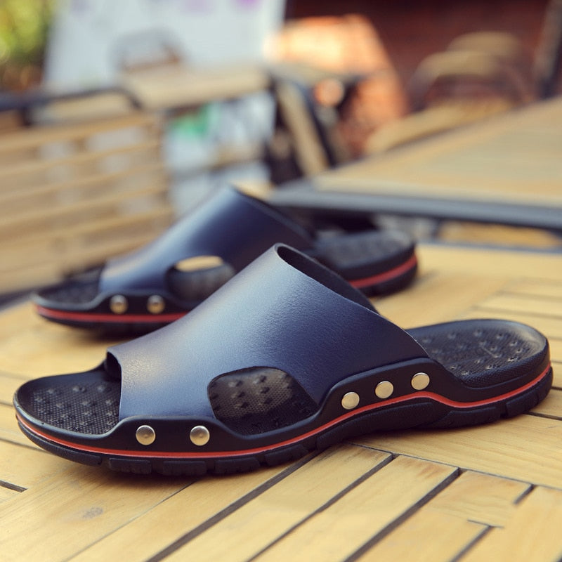 Genuine Leather Men Sandals