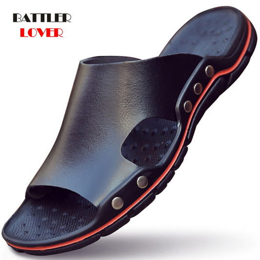 Genuine Leather Men Sandals